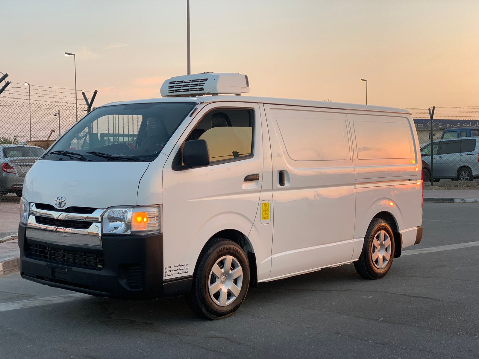 Chiller van for rent in dubai